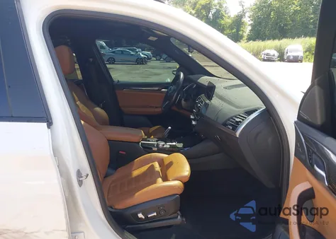 2021 BMW X3 M40I из США, поврежденный, VIN 5UXTY9C04M9F95721